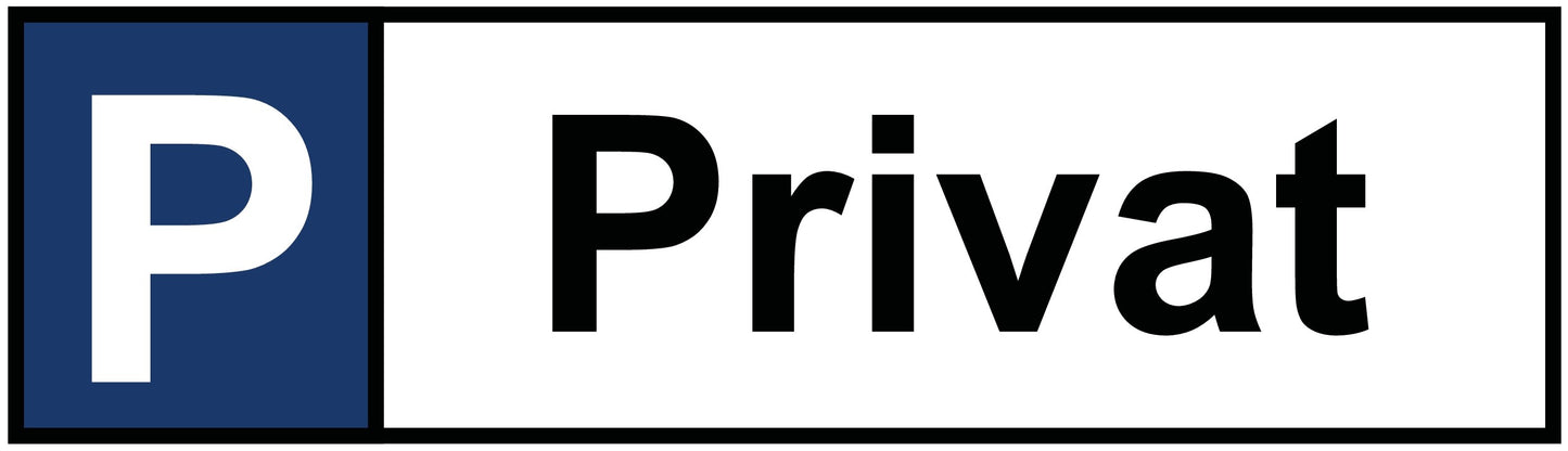 Privatparkplatz