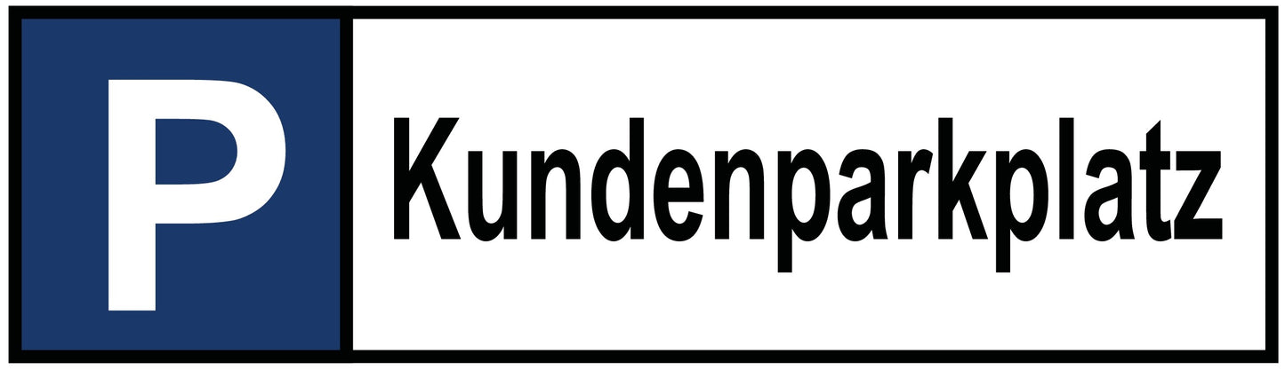 Kundenparkplatz