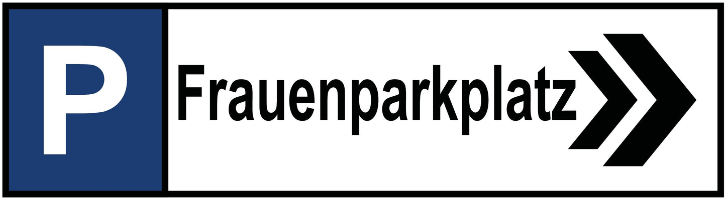 Frauenparkplatz Rechts
