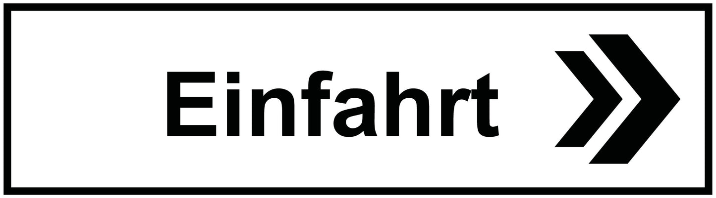 Einfahrt Rechts