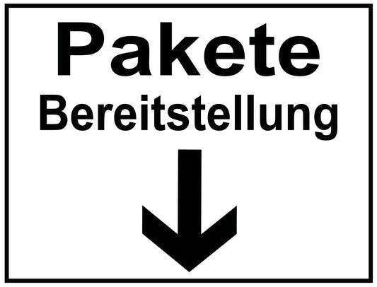 Pakete Bereitstellung