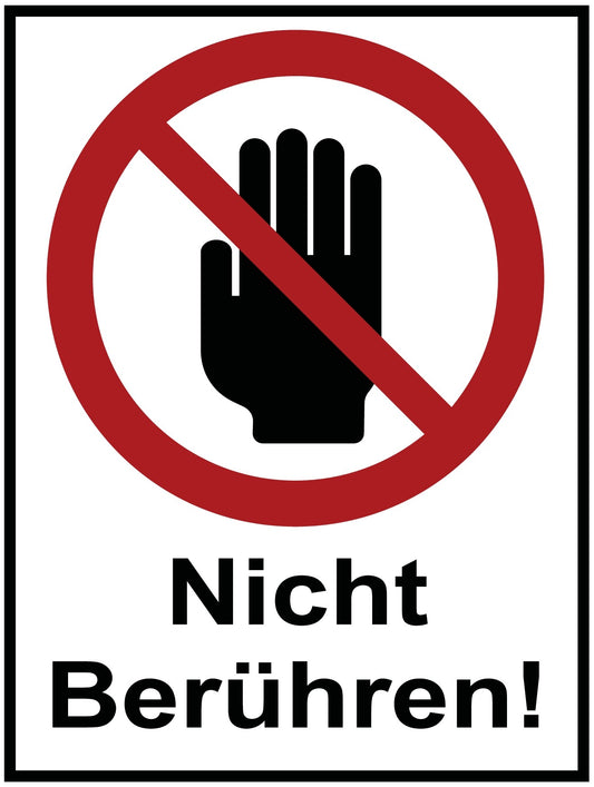 Nicht Berühren!