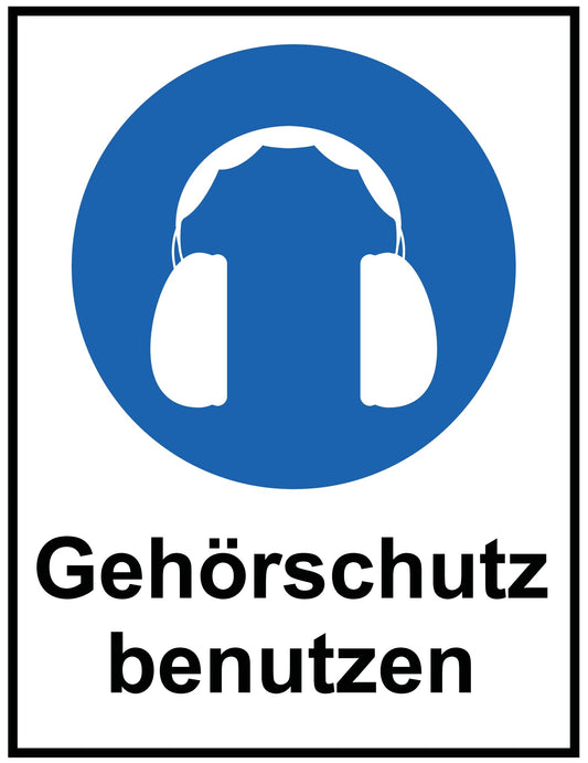 Gehörschutz benutzen