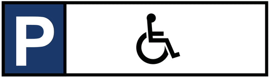 Behindertenparkplatz