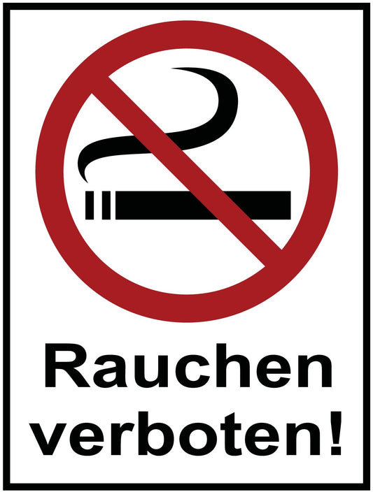 Rauchen verboten!