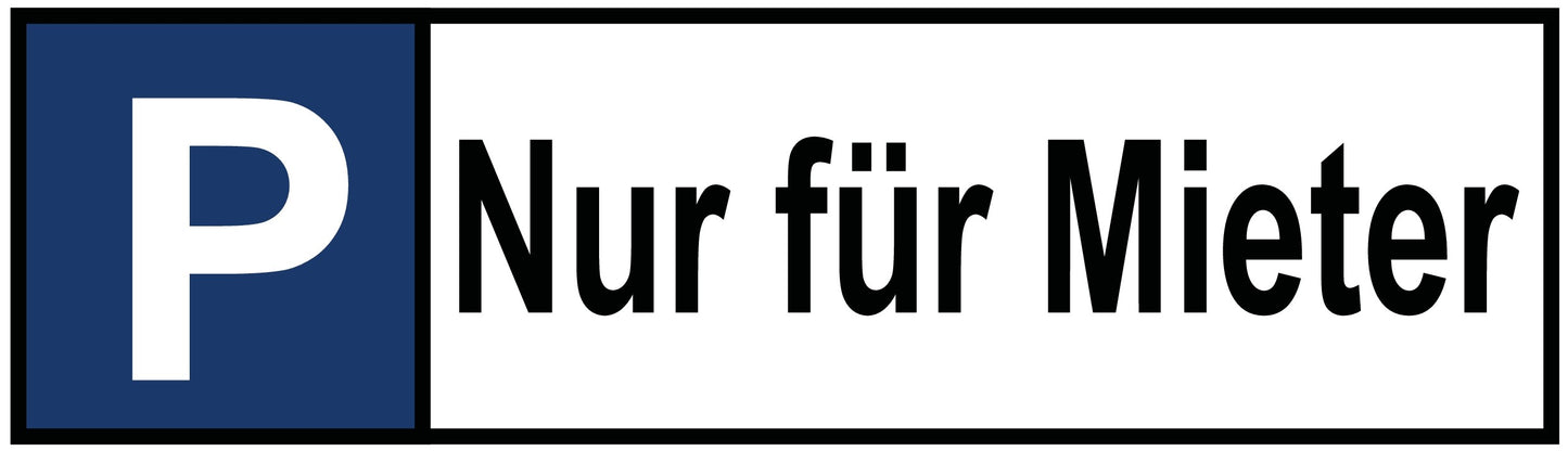Nur für Mieter