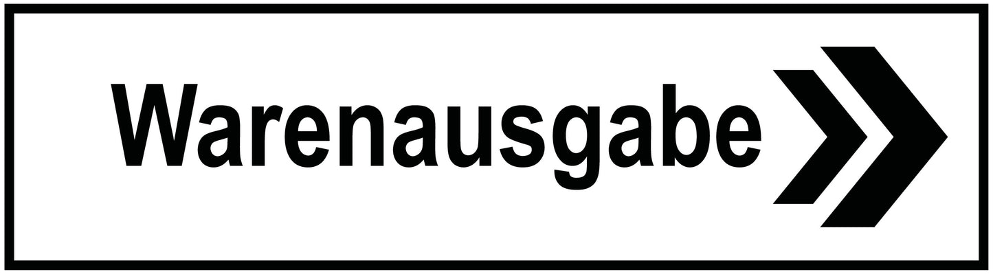 Warenausgabe Rechts