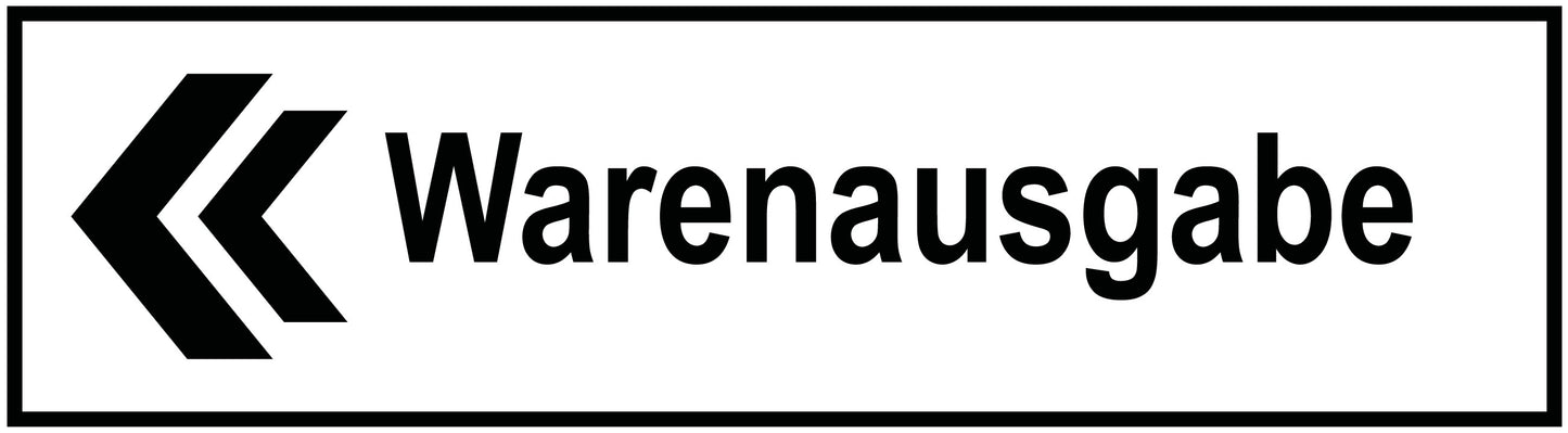 Warenausgabe Links