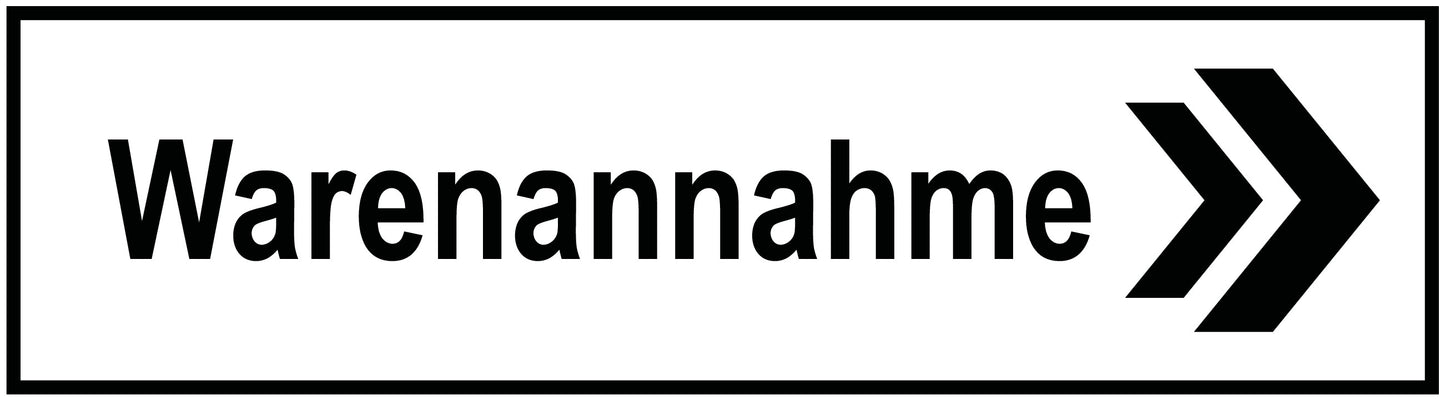 Warenannahme Rechts