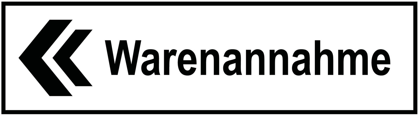 Warenannahme Links