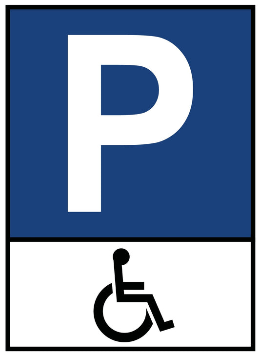Behindertenparkplatz