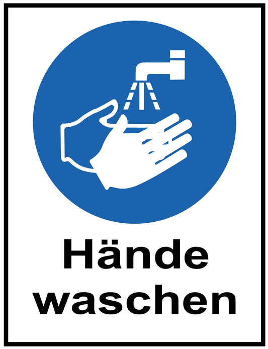 Hände waschen