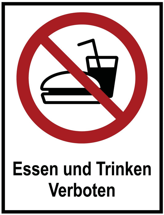 Essen und Trinken Verboten