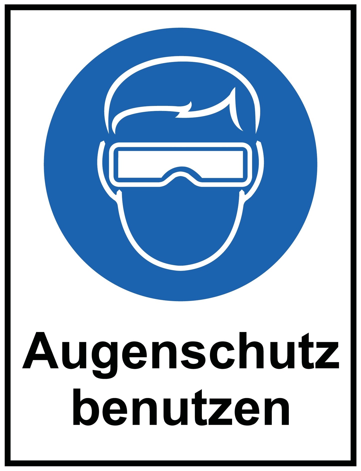 Augenschutz benutzen
