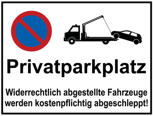 Privatparkplatz
