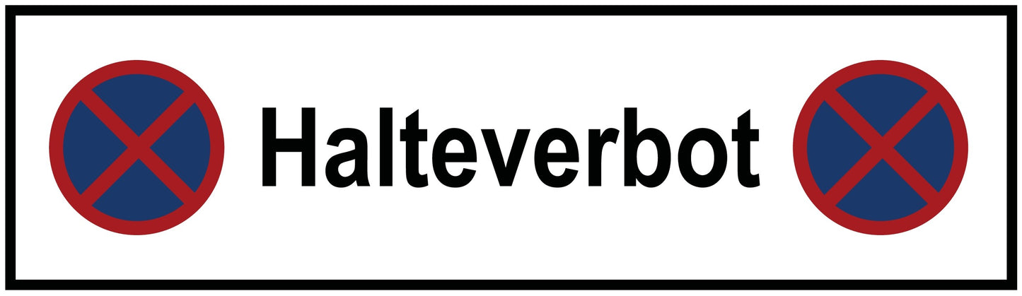 Halteverbot
