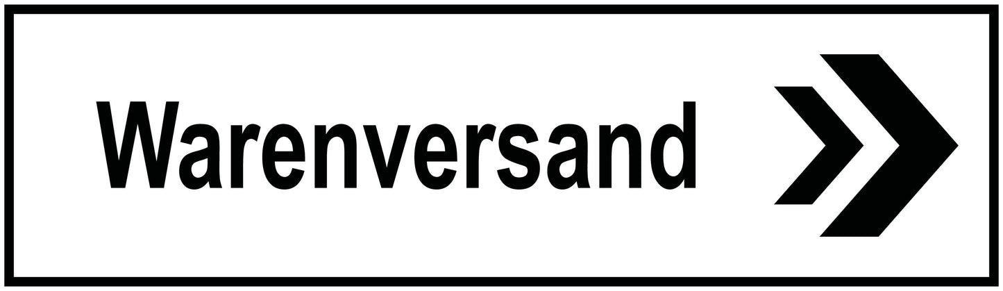 Warenversand Rechts