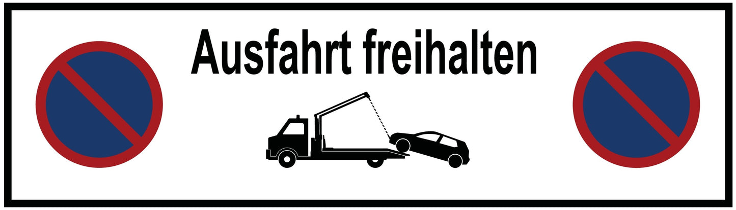 Ausfahrt freihalten