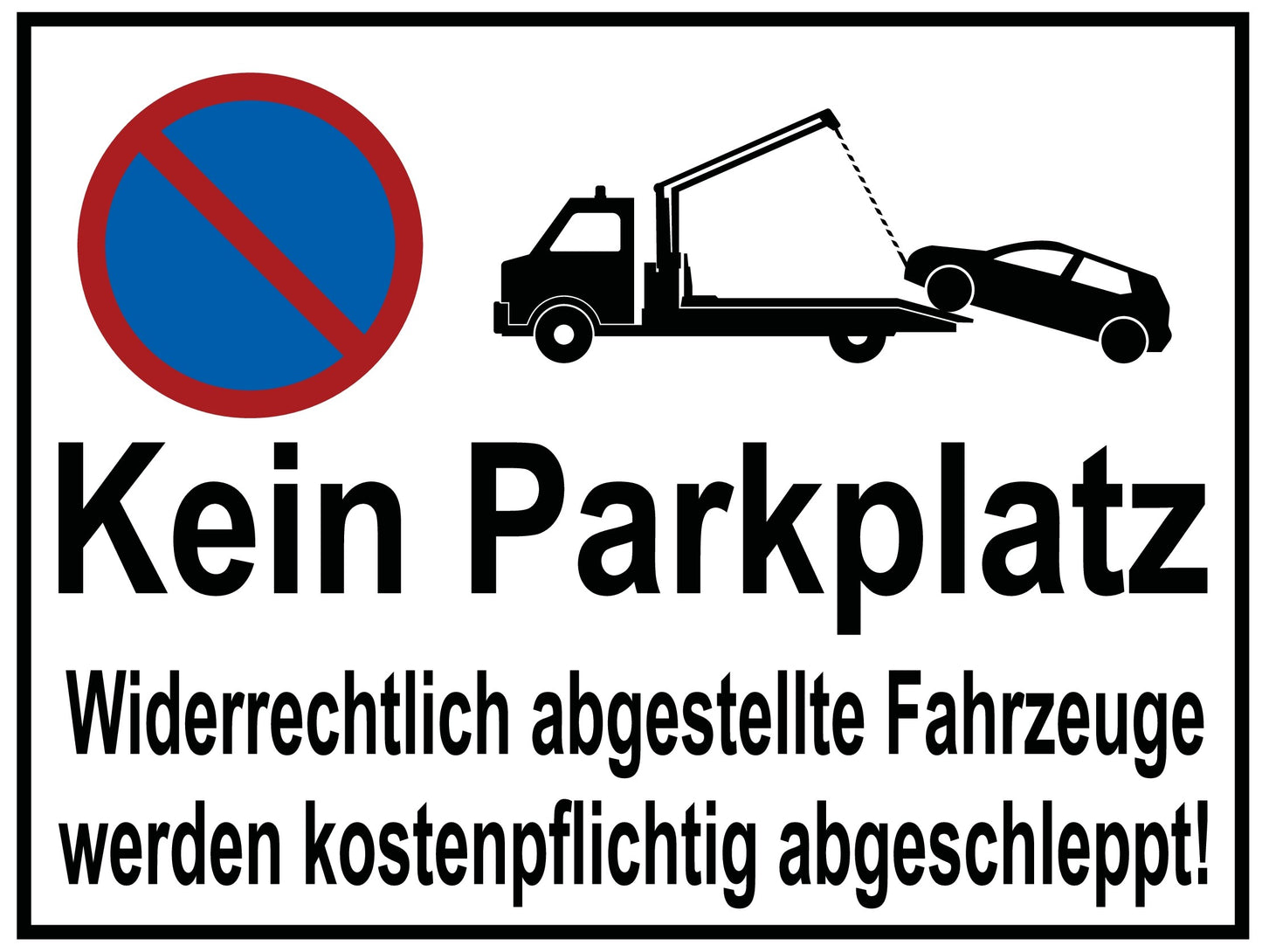 Kein Parkplatz