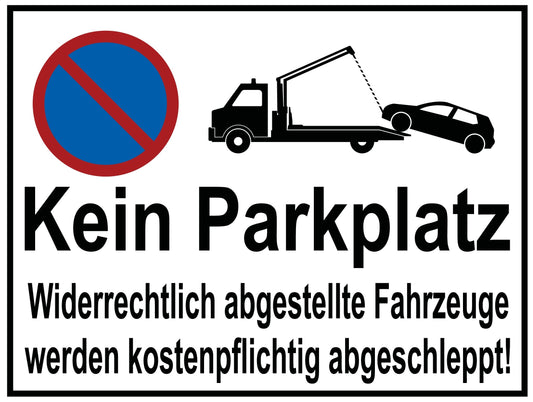 Kein Parkplatz