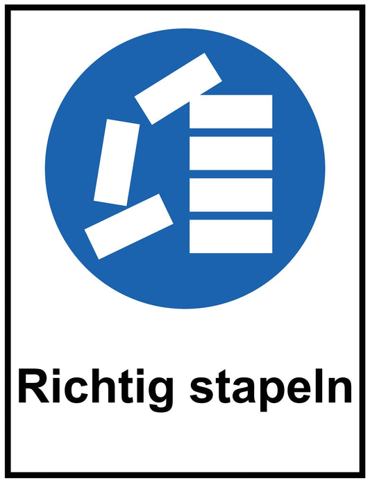 Richtig stapeln
