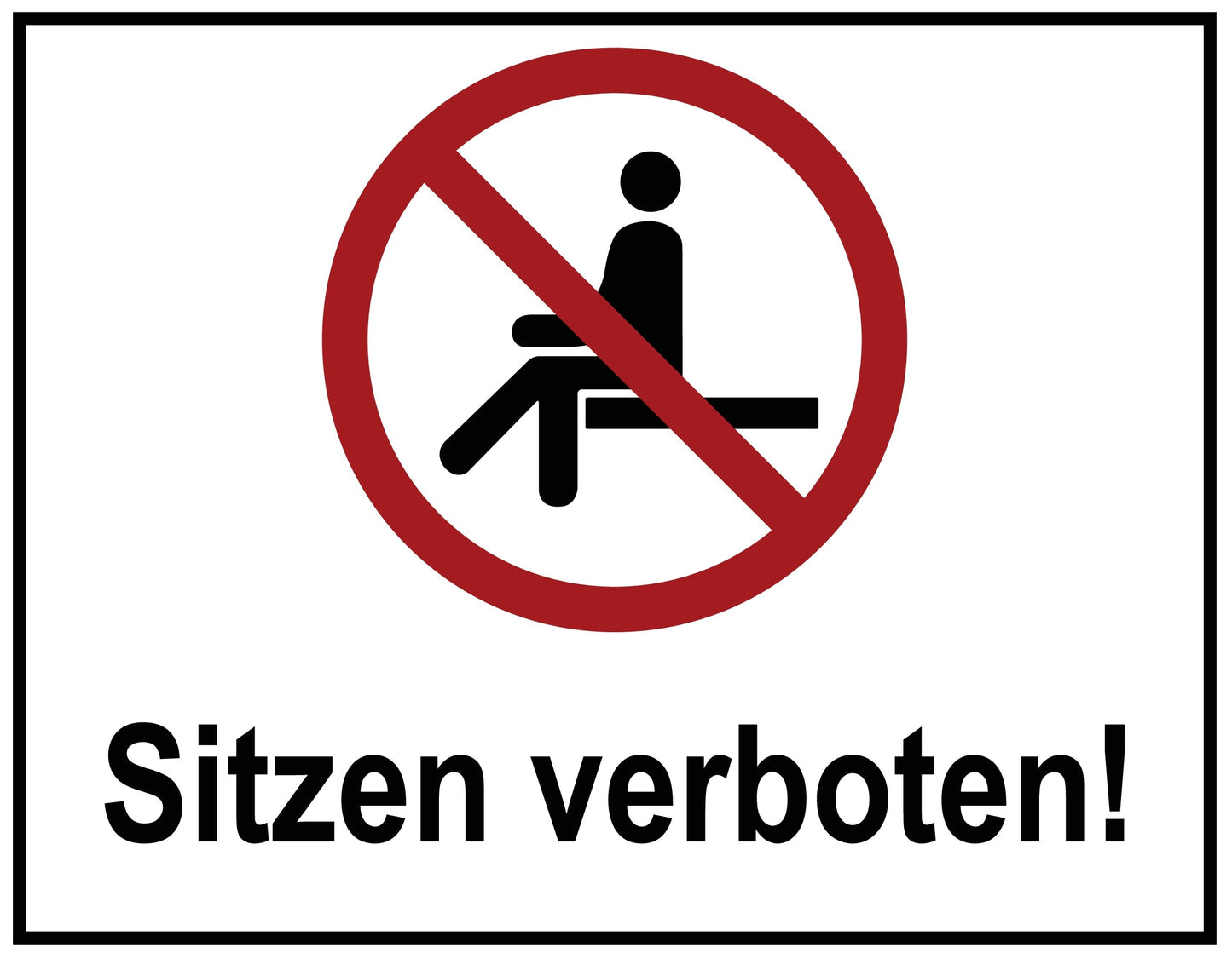Sitzen verboten!-1
