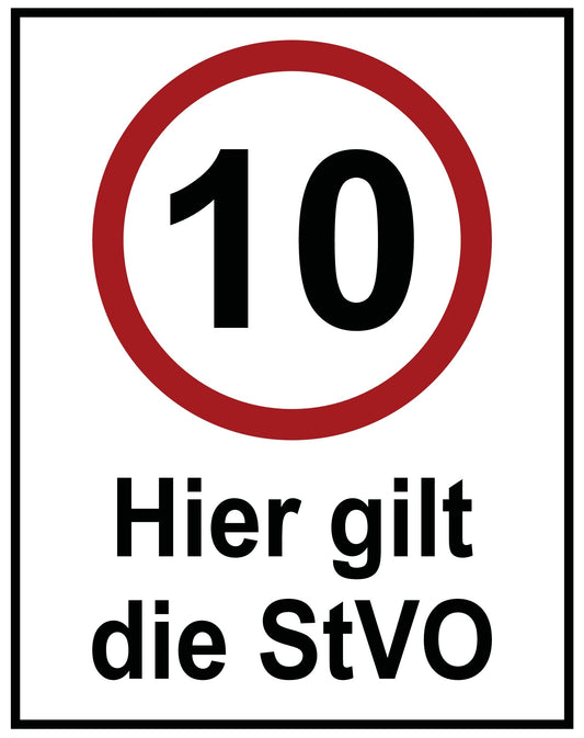 Hier gilt die StVO