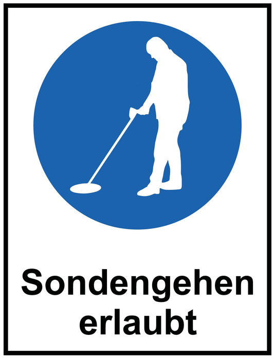 Sondengehen erlaubt