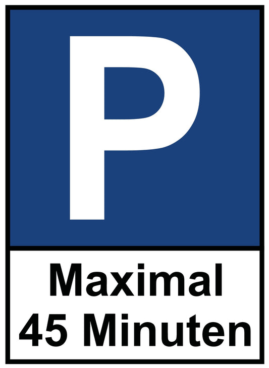 Maximal 45 Minuten