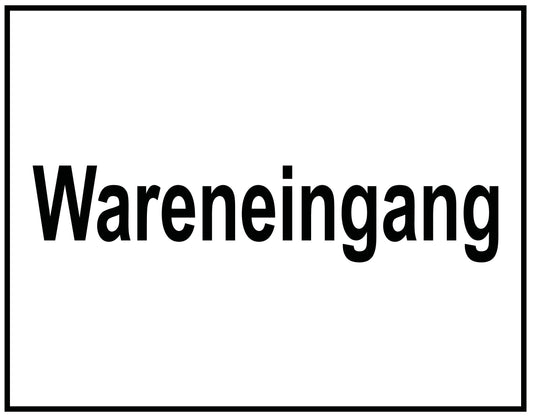 Wareneingang