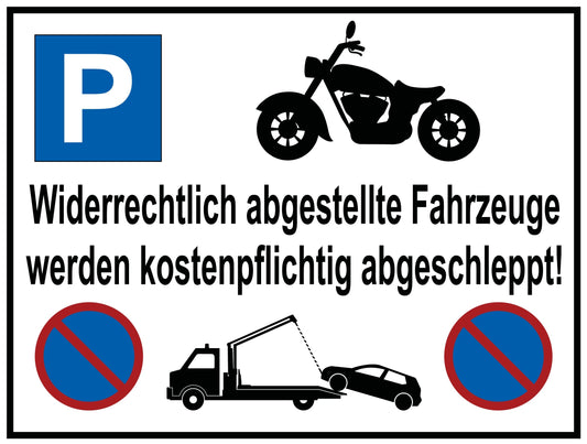 Motorradparkplatz