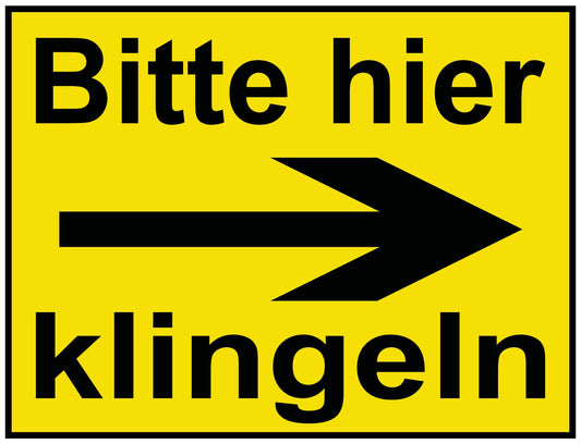 Bitte hier klingeln Rechts-1