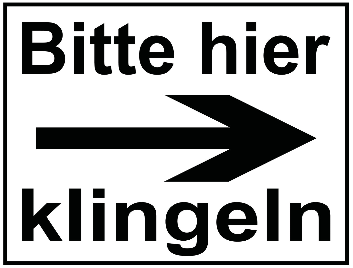 Bitte hier klingeln Rechts-2